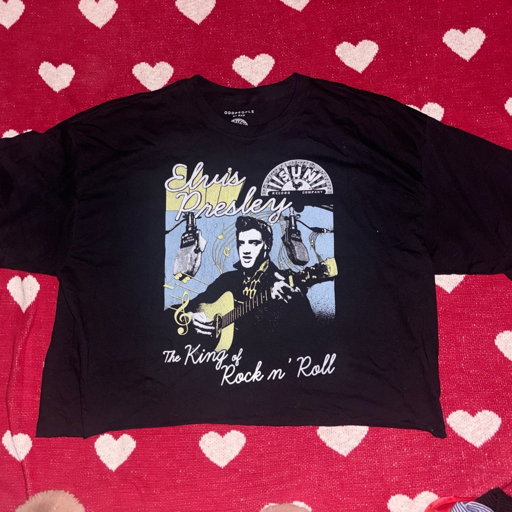 Elvis Presley Graphic T-Shirt - Black - Picture 2 of 3
